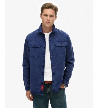 Superdry Sobrecamisa Merchant Military marino