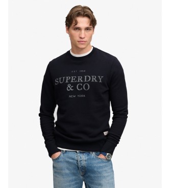 Superdry Sudadera 1954 Company Relaxed marino