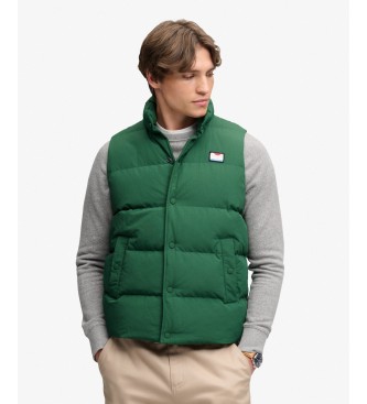 Superdry Chaleco Everest verde