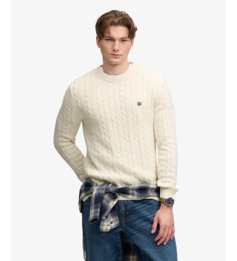 Superdry Jersey Cotton Cable beige