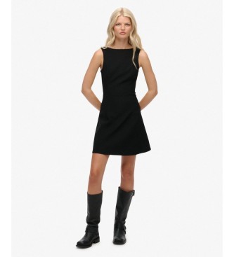 Superdry Vestido LBD Scoop negro