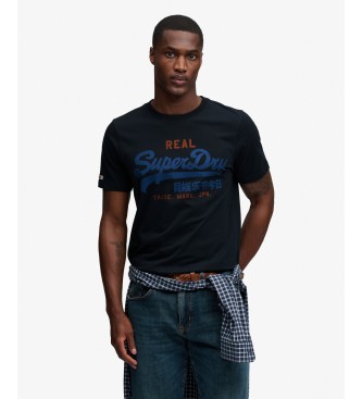 Superdry Camiseta VL Classic marino
