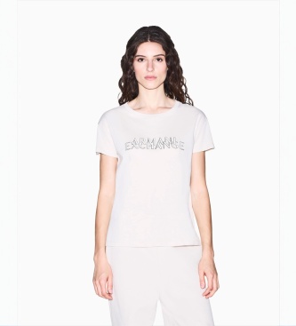 Armani Exchange T-Shirt Over In Jersey Di Cotone - Immagine 2