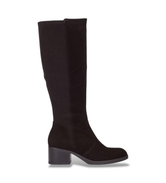 Charme svarta läderboots