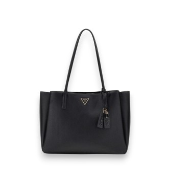 Guess Für Damen. HWZG9672260 Tech-Tote-Tasche Noelle Ii, Schwarz (Osfa), Lässig, Polyurethan