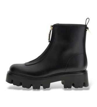 Guess para mujer. FLFRR2ELE10 Botines Ryan negro (36), 1 a 3cm, Cremallera, Casual, Poliéster
