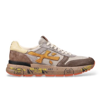 Premiatavoor Mannen. Mick Sneakers Mick Beige (40), Plat, Veters, Casual