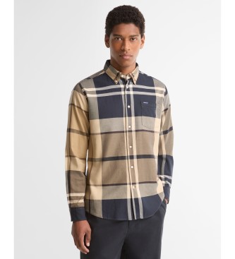 Barbour Camisa Dunoon Tartan Tailored beige