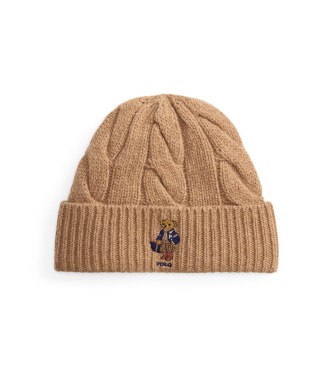 Polo Ralph Lauren Polo Bear Cable Wool-Blend Beanie mössor dam – bild 8
