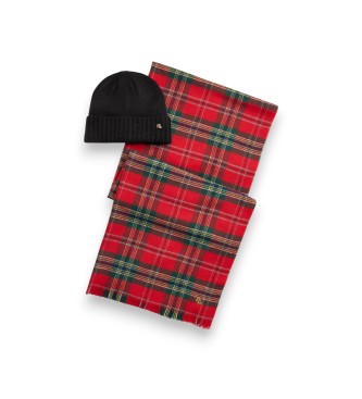 Lauren Ralph Lauren Plaid Scarf & Knit Beanie Gift Set halsdukar dam – bild 7