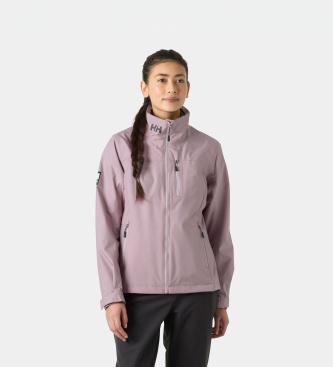 Helly Hansen Damen Lila Für 34450 Segeljacke Crew 2.0 (L), Lässig, Flieder, Polyester, Outdoor - Bild 3