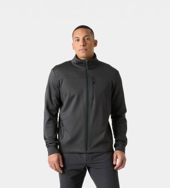 Helly Hansen Men's Crew Fleece Jacket, Ebony, L - Bild 3