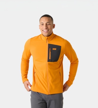 Helly Hansen Herren Gelb/Grün Versalite Fleece Jacket - 2XL - Bild 3