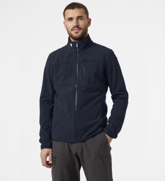 Helly Hansen, Herren, Outdoorjacken, Jacken Crew Softshell Jacket 2.0 (M), Blau - Bild 4