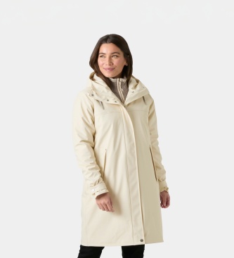 Helly Hansen Damen Weiß/Cream Moss Insulated Pu Coat - Xl - Bild 3