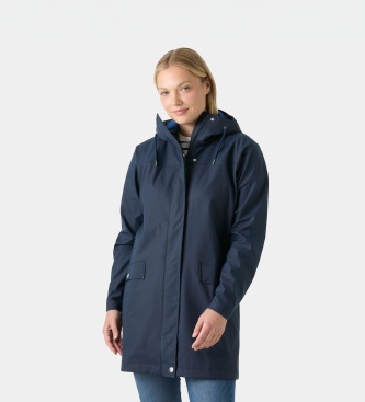 Helly Hansen Damen Blau Regenjacke Moss - Bild 5