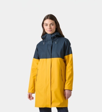 Helly Hansen Damen Gelb Regenmantel Moss Block - Bild 2