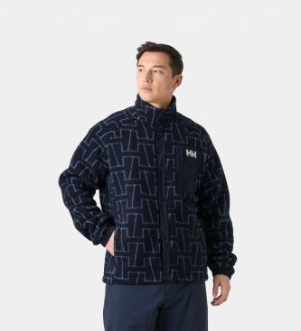 Helly Hansen Herren Blau Panorama Printed Pile Snap - S - Bild 3