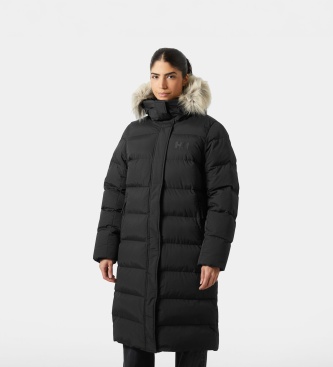 Helly Hansen Damen Schwarz/Ebony Aria Long Parka - Xl - Bild 3