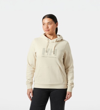 Helly Hansen Damen Beige Hoodie Logo - Bild 3
