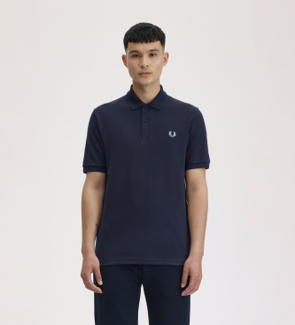 Fred Perry Blau Polo-Shirt The Original - Bild 3