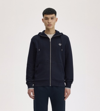 Fred Perry Uomo Blu Felpa - Immagine 4