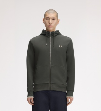 Fred Perry , Herren, Sweatshirts & Hoodies, Grün, S - Bild 4