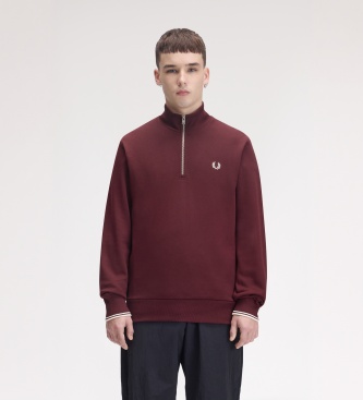 Fred Perry Laurel Logo Half-Zip Sweatshirt - Bild 7