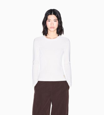 Armani Exchange Donna Beige Maglie, Xs, New, - Immagine 3