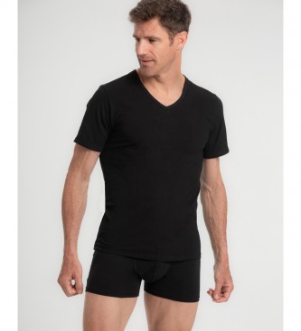 Abanderado para hombre. Camiseta interior de algodón peinado Suavidad