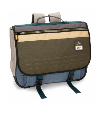 Adept para criança. Mochila de carteira Adeper Camper -39,5x30,5x16,5c
