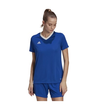 Adidas para mulher. Entrada 22 T-shirt azul adidas