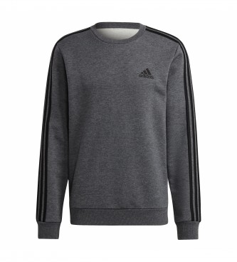 Adidas para hombre. Essentials Fleece 3-Stripes gris adidas