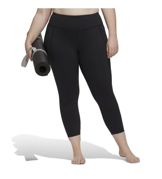 Adidas para mulher. adidas Yoga Studio Leggings 7/8 (Grande) preto