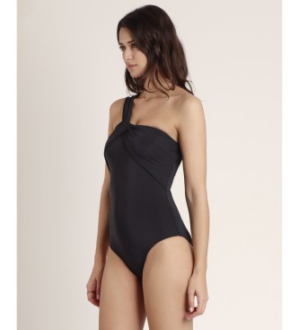 Admas para mujer. 11421-0-000110 Bañador Asimétrico Drapeado Cruise negro (XXL), Beachwear, Poliamida, Admas outlet 2024.