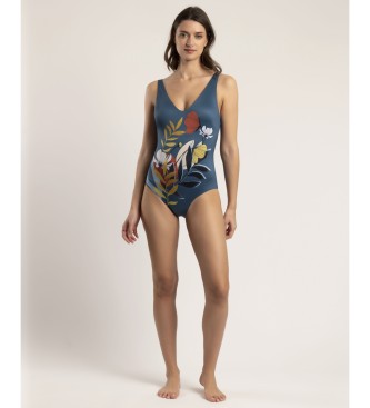 Admas para mujer. 11398-0-000225 Bañador Cooper azul (M), Beachwear, Poliamida, Admas outlet 2024.