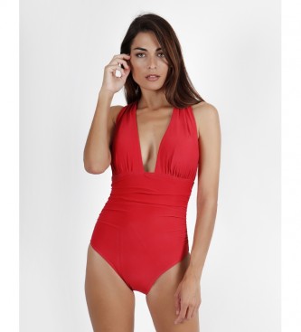 Admas para mujer. 11293-0-000306 Bañador Copa Cruiser rojo (38), Beachwear, Poliamida, Elastano, Admas outlet 2024.