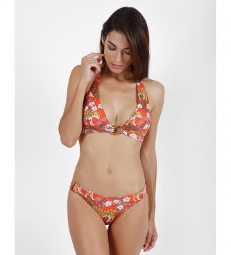 Admas para mujer. Bikini Halter Jungle Fever naranja Admas