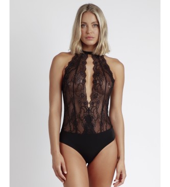 Admas para mujer. 43638-0-000110 Body Halter Espalda Abierta negro (XL), Homewear, Poliamida, Admas outlet 2024.