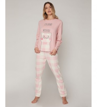 Admas para mulher. Seven Lives pyjamas pink Admas