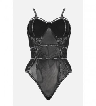 Admas para mujer. Body Tiras Sexy Stories 43041 negro Admas