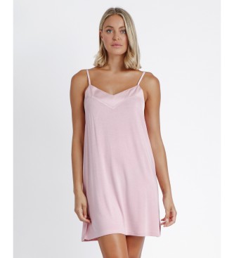 Admas para mulher. Bandas de cetim camisole rosa Admas