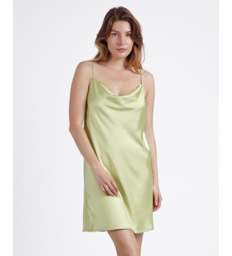 Admas para mujer. 61135-0-000353 Camisola Tirantes Satin Luxe verde (S), Homewear, Poliéster, Sin mangas / Tirantes, Admas outlet 2024.