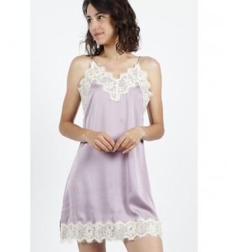 Admas para mujer. 51381-0-000215 Camisola Tirantes Soft Crepe malva (M), Homewear, Lila, Poliéster, Admas outlet 2024.
