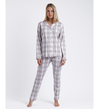 Admas para mulher. Pijama Manga Aberta Rosa suave ParaÃ­so rosa