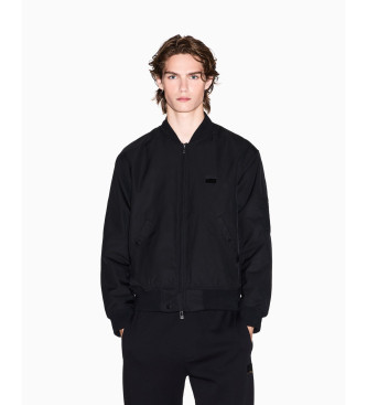 A|X Armani Exchange para homem. XM001137AF16672UC001 Casaco Bomber com fecho de correr preto (XXL), Casual, Poliéster