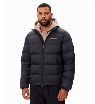 A|X Armani Exchange para hombre. XM001575AF16927UC001 Chaqueta Down Acolchada negro (L), Casual, Poliamida