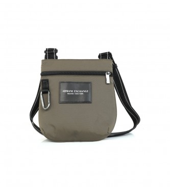 Bolso bandolera Nylon verde (OSFA), Casual, Poliamida, Armani Exchange outlet 2024.