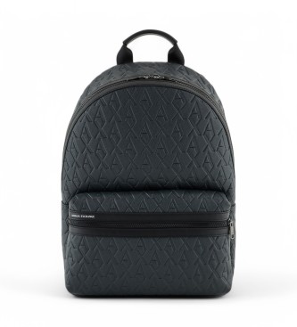 Armani Exchange para hombre. XM000237AF12133UB001 Mochila Round negro (OSFA), Casual, Poliéster
