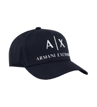 Gorra negro marino (OSFA), Casual, Algodón, Armani Exchange outlet 2024.